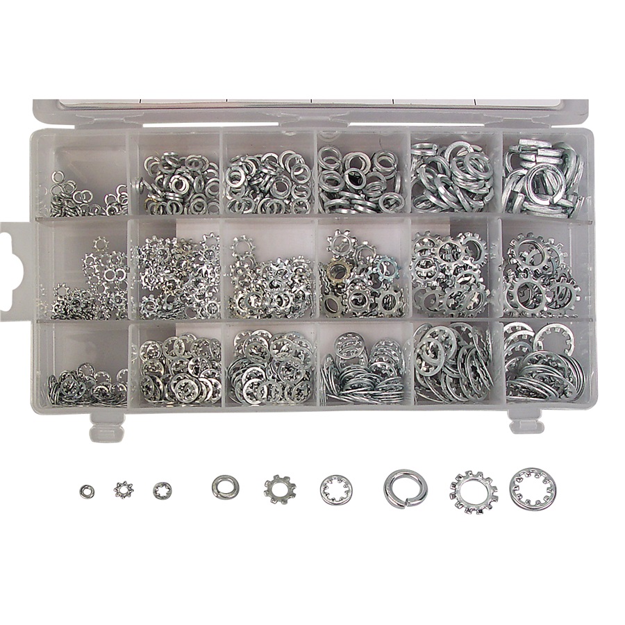 720-Pc Star and Locking Washers