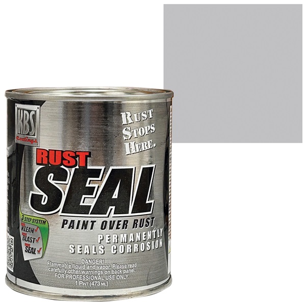 KBS RustSeal Matte Galvanized Steel Rust Preventive Coating, Pint