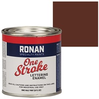 RONAN One Stroke Lettering Enamel Paint - Medium Brown