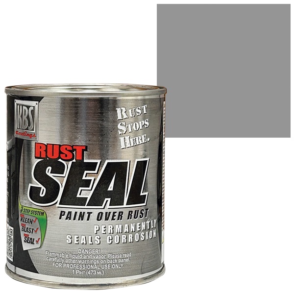 KBS RustSeal Gloss Silver Rust Preventive Coating, Pint