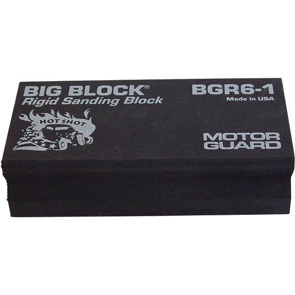 Motor Guard Big Block® Rigid Sanding Block - 2-5/8"W x 5-1/2"L