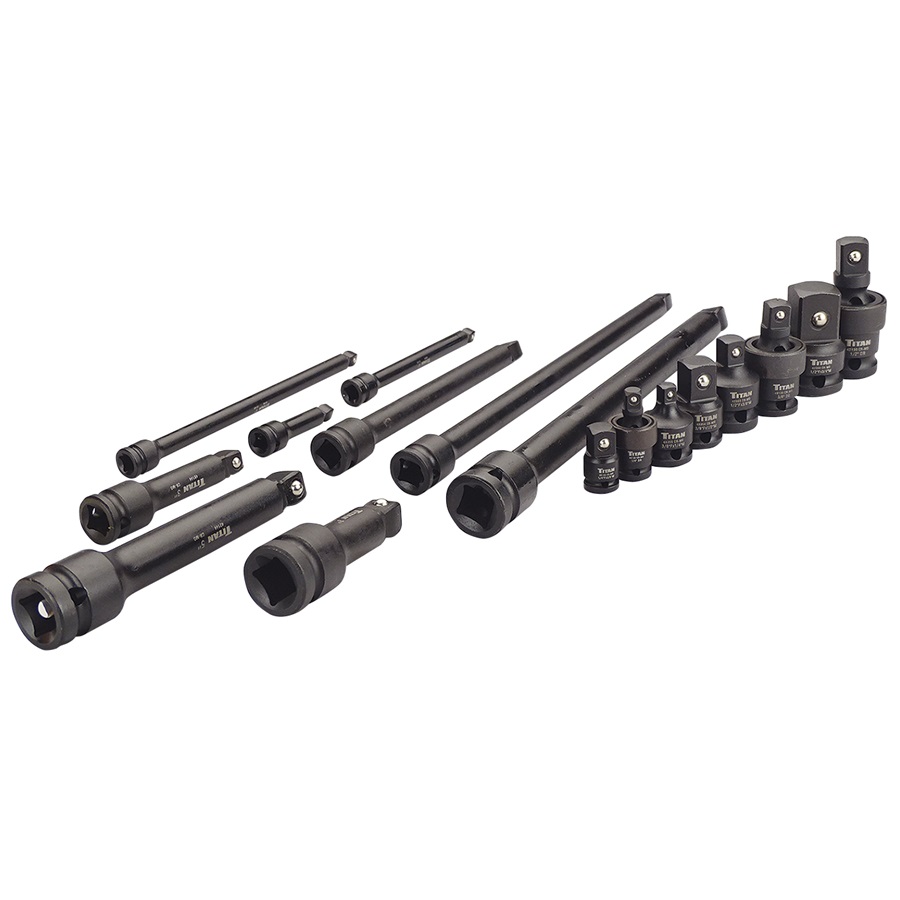 Titan™ 17-Pc Impact Adapter Set