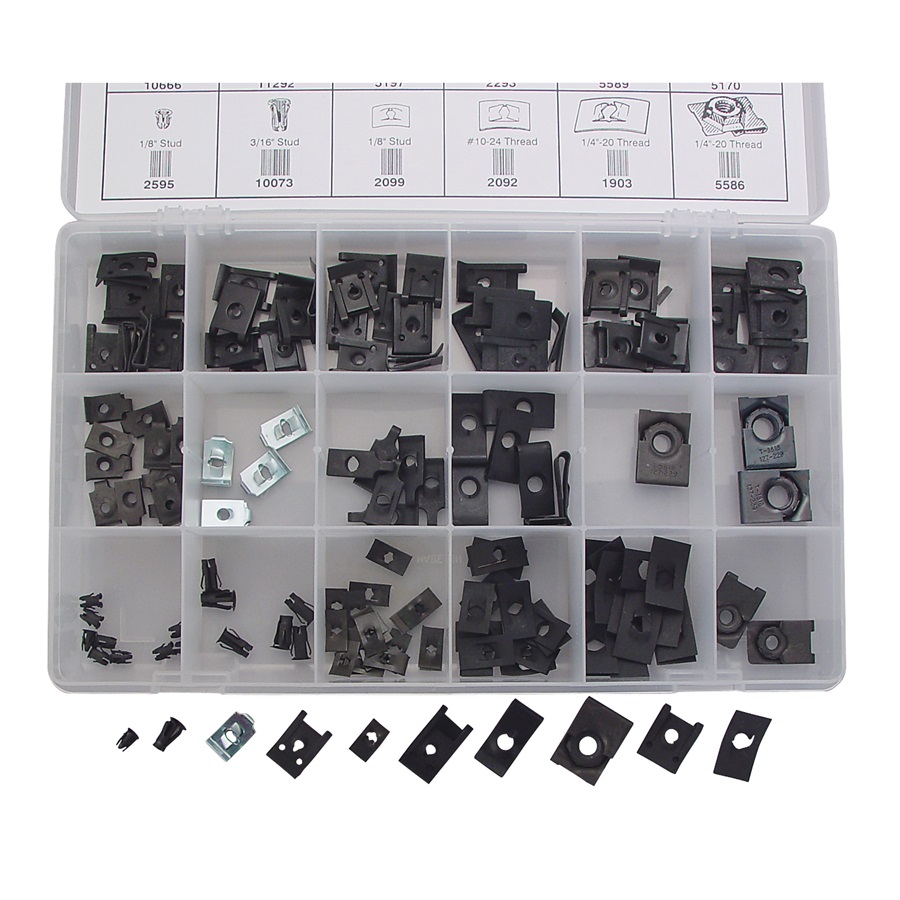 148-Pc Body & Trim Nut Assortment