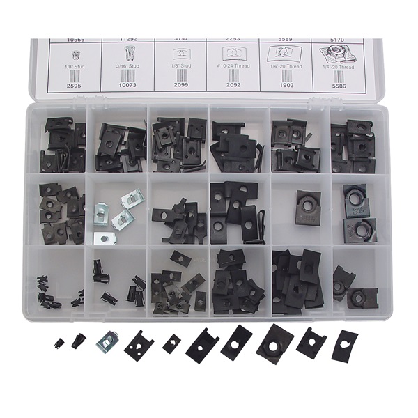 148-Pc Body & Trim Nut Assortment