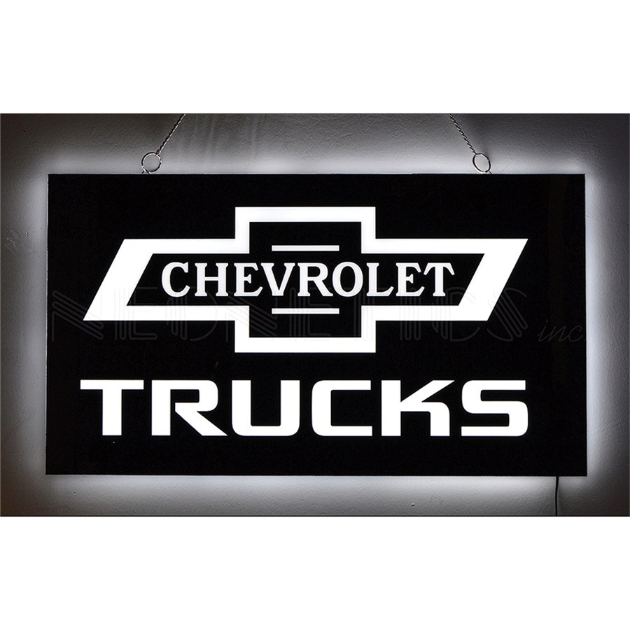 Chevrolet Trucks Slim Line LED Sign