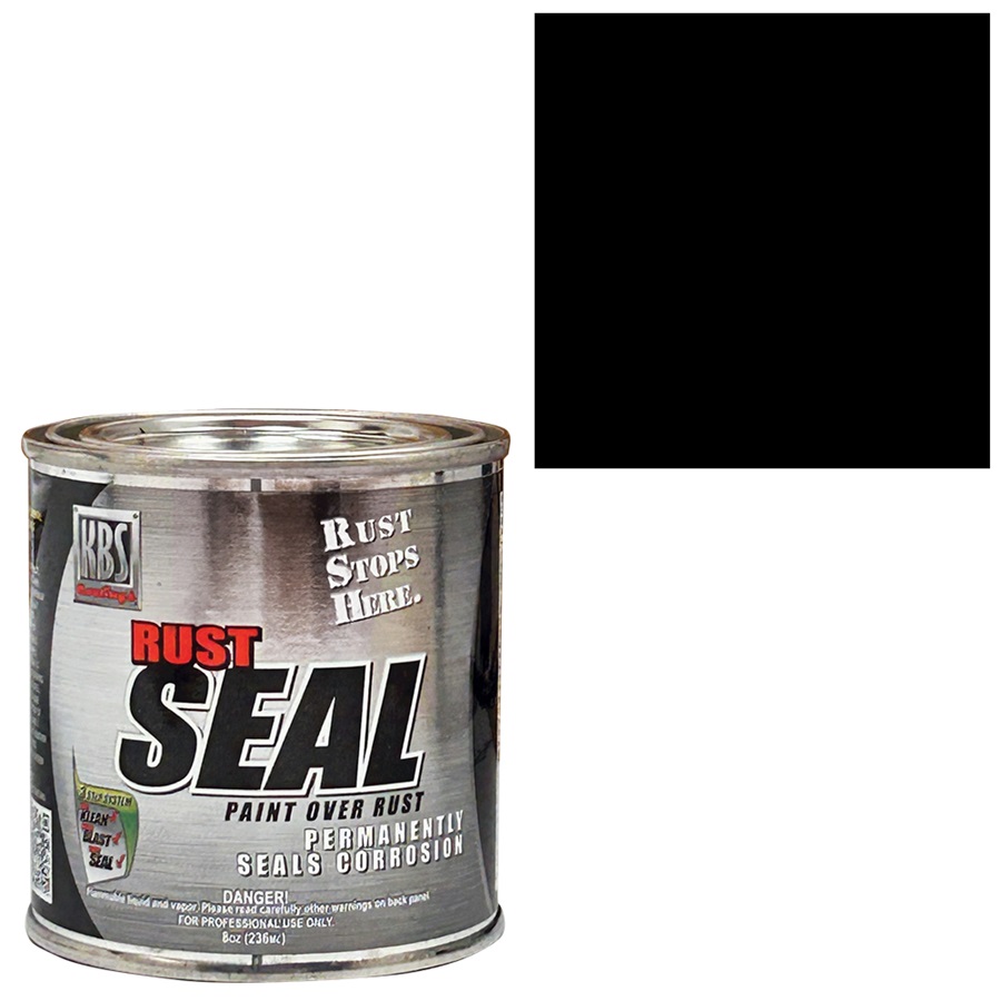 KBS RustSeal Gloss Black Rust Preventive Coating, 8 oz