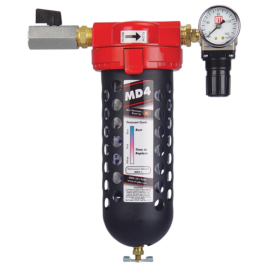 RTI Mini Desiccant Dryer/Regulator Combo