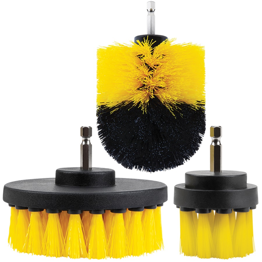 Performance Tool® 3-Pc Power Tool Brush Set