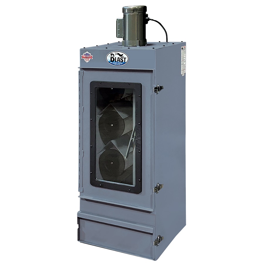 Skat Blast® USA 310-DC COLLECTOR II HEPA Dust Collector