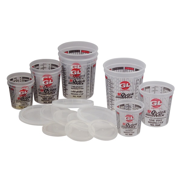 Quick Mix 18-Pc Paint Mixing Cup Set