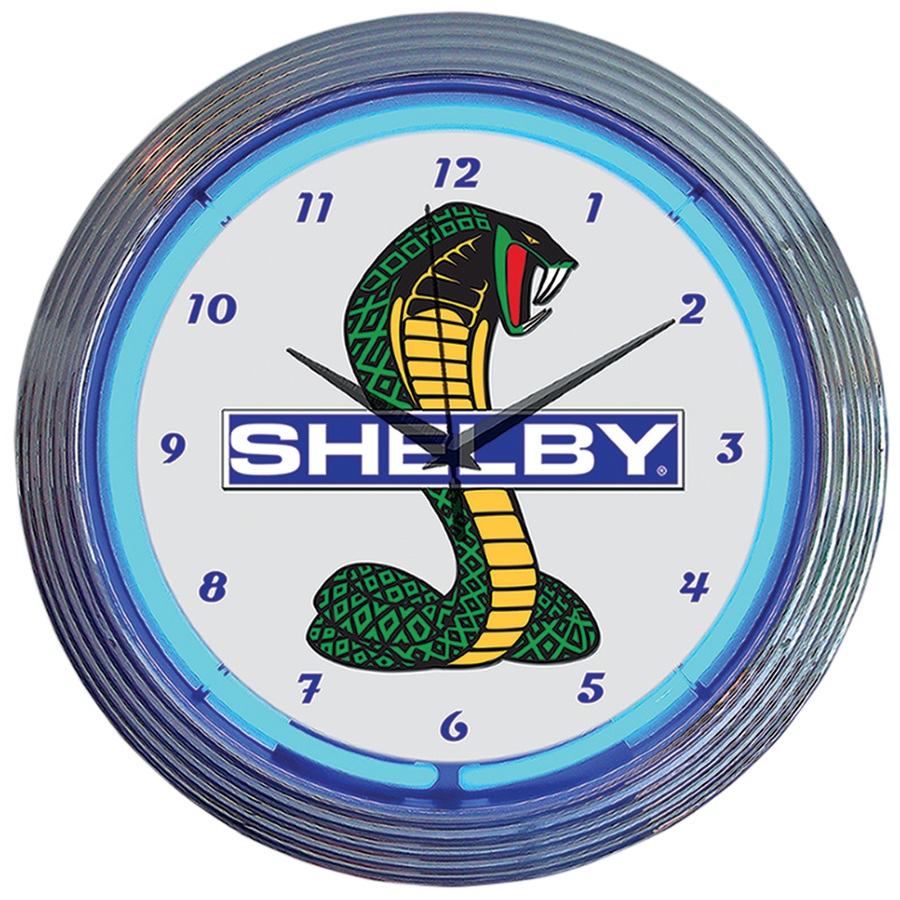 Shelby Snake Neon Wall Clock