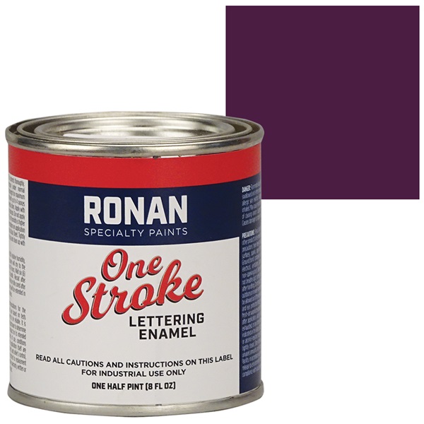 RONAN One Stroke Lettering Enamel Paint - Purple