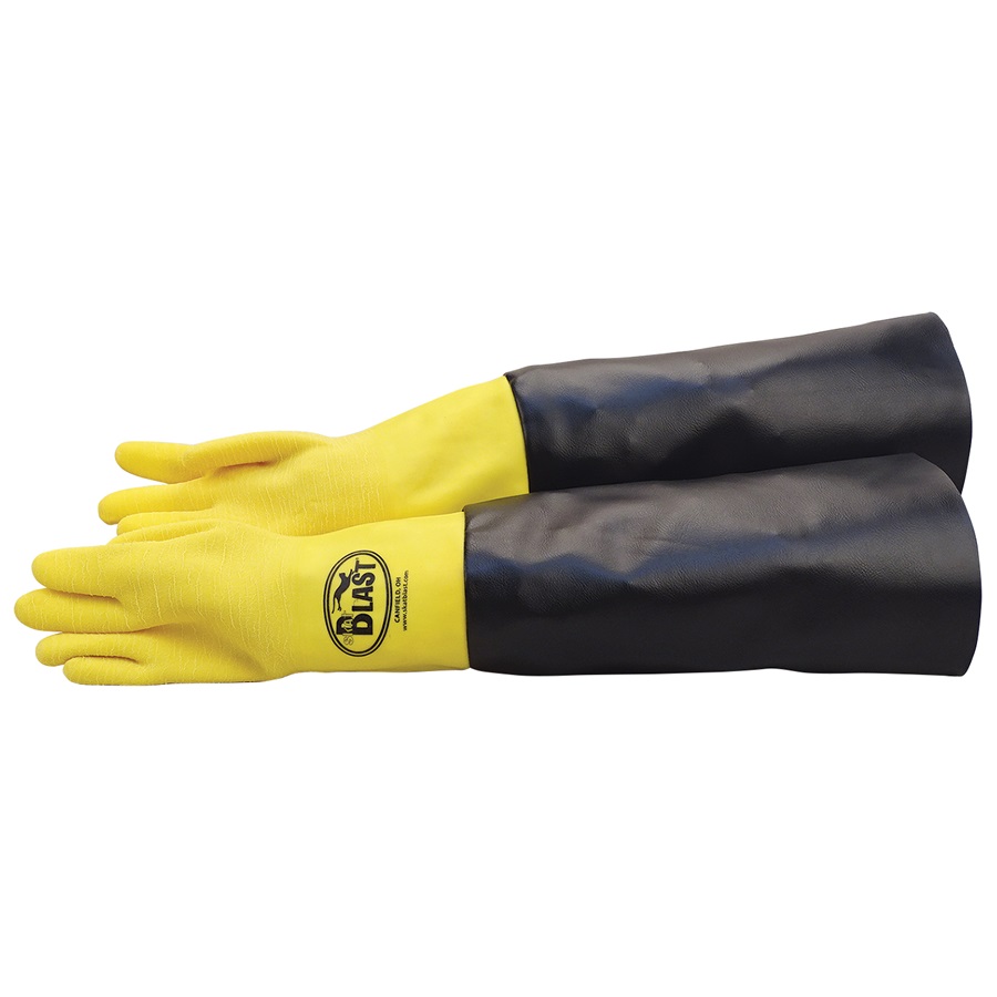 Skat Blast® Super-Pro 28"L Cabinet Gloves, Pair