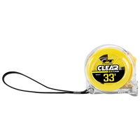 Performance Tool® 33 ft x 1" Clear Tape Measure