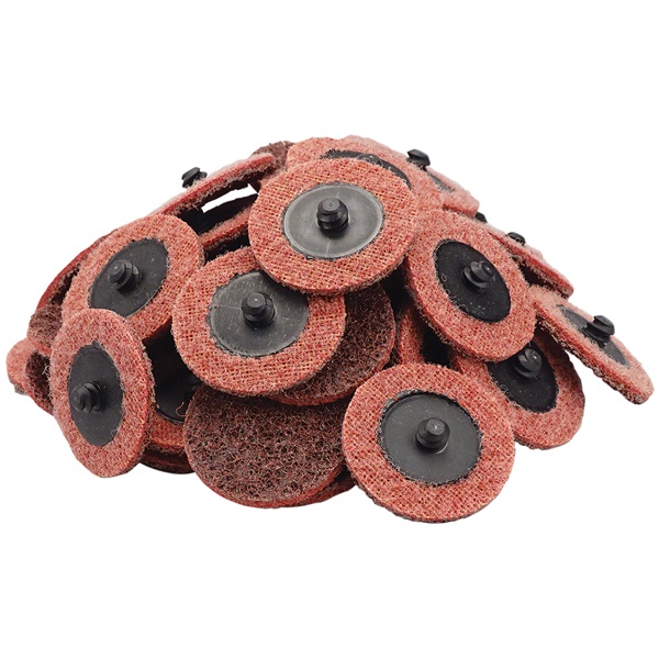 2" Quick-Change Surface Conditioning Discs - Med, Maroon - 50 Pk