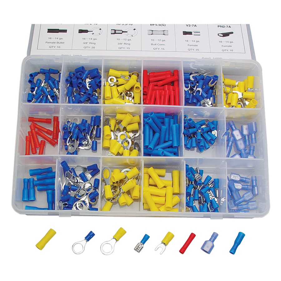 360-Pc Electrical Terminal Assortment