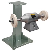 Baldor&#174; 3/4HP 2-Speed Buffer and 11 Gauge Steel Stand