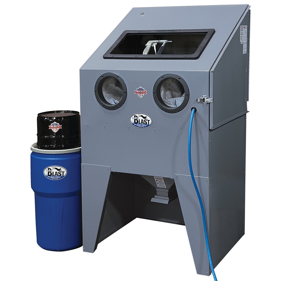 Skat Blast® USA SKAT CAT 35V Slant Top Abrasive Blast Cabinet