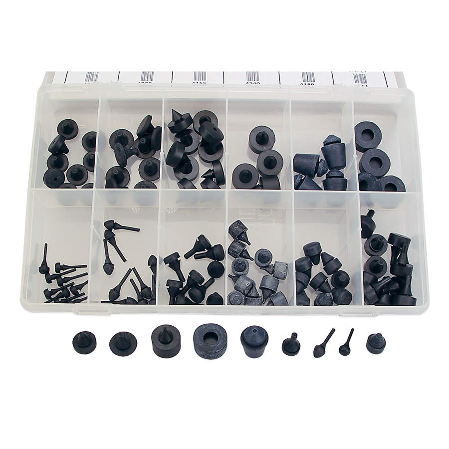 105-Pc Rubber Bumper Assortment