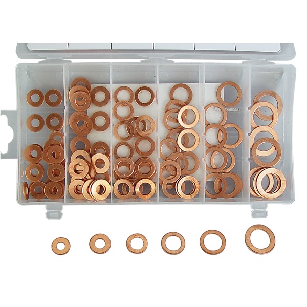 110-Pc Copper Washers