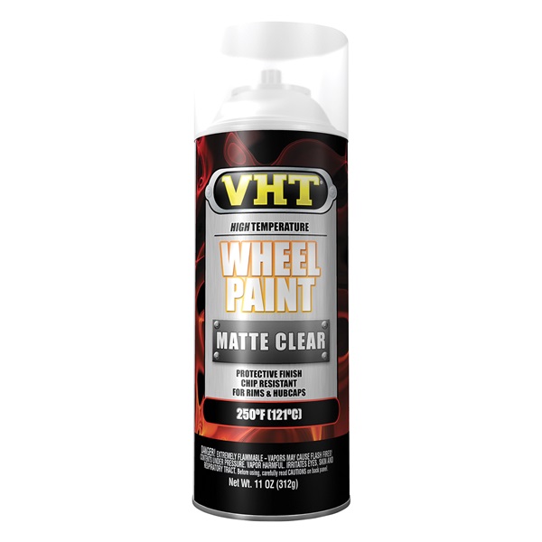 VHT® Wheel Paint - Matte Clear, 11 oz