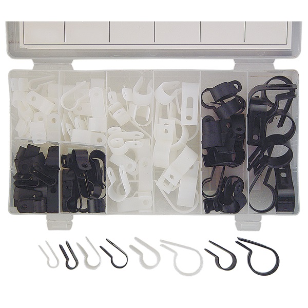 120-Pc Nylon Clamp Kit