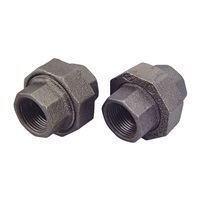 Union, 3/4" pipe thread, 2 pk