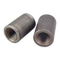 Coupling, 1/4" pipe thread, 2 pk