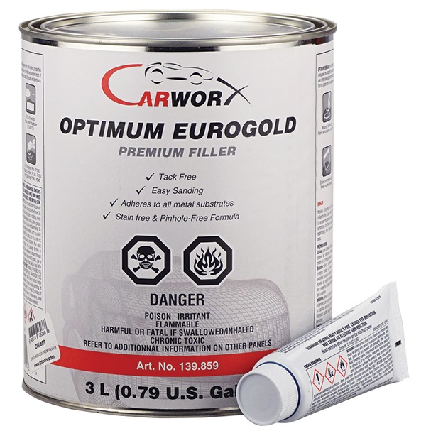 CARWORX® OPTIMUM EURO GOLD Body Filler TP Tools & Equipment
