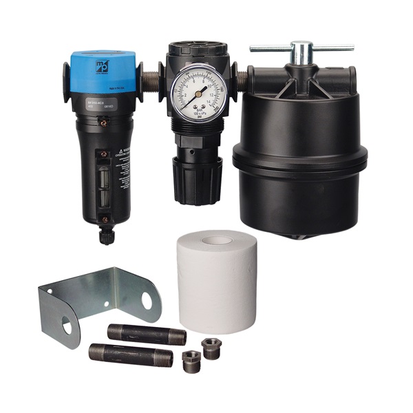 1/2" Two-Stage Filter Regulator System
