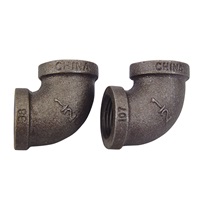 Elbow, 1/2" pipe thread, 2 pk