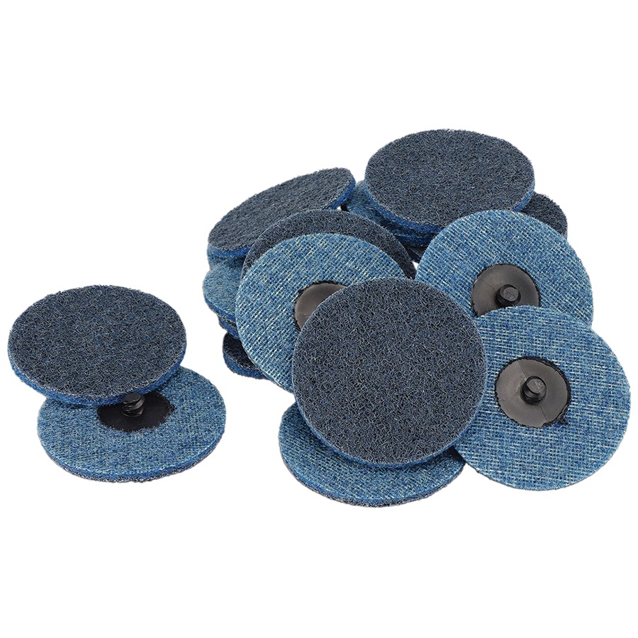 3" Quick-Change Surface Conditioning Discs - Fine, Blue -  25 Pk