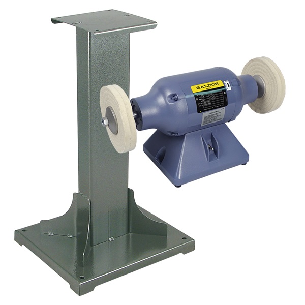 Baldor® 1/3HP Buffer and 11 Gauge Steel Stand