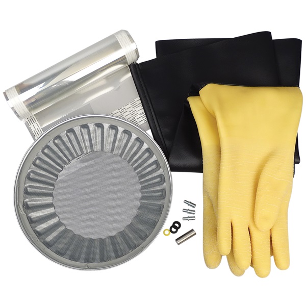 Skat Blast® Medium Cabinet Maintenance Kit - 32"L Super-Pro Gloves, Carbide