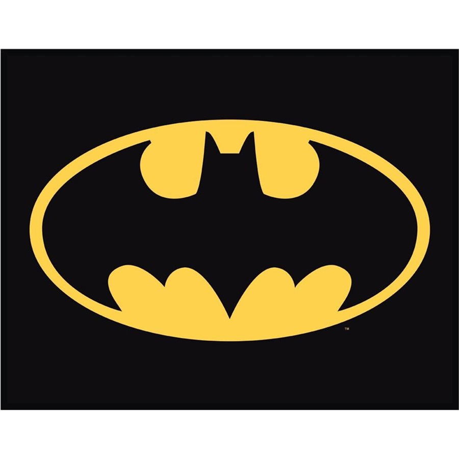 Batman - Logo Tin Sign - 16"W x 12-1/2"H