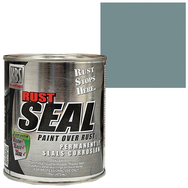 KBS RustSeal Gloss Grey Rust Preventive Coating, Pint