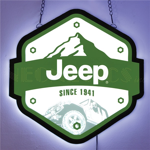 Jeep Slim Line LED Sign