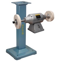 Baldor&#174; 3/4HP 2-Speed Buffer and Baldor&#174; Cast-Iron Stand