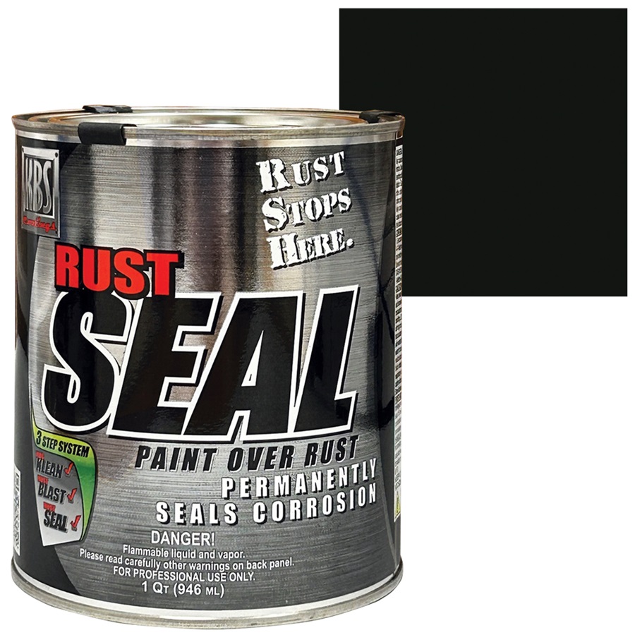 KBS RustSeal Satin Black Rust Preventive Coating, Qt