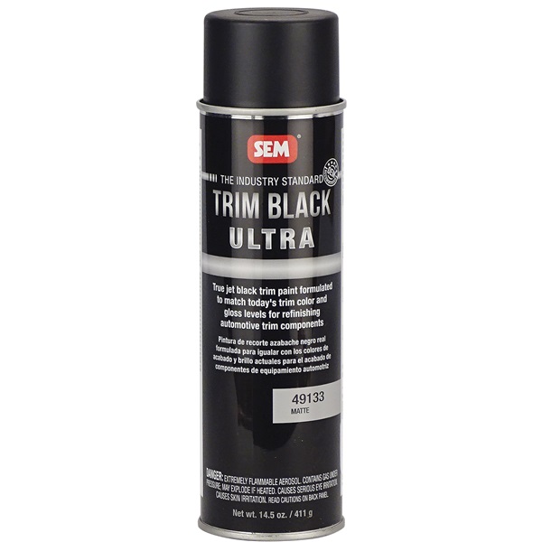 SEM® Trim Black Ultra Matte - 14.5 oz