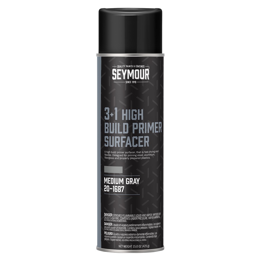 SEYMOUR® 3 Plus 1 High Build Primer Surfacer, Gray - TP Tools & Equipment