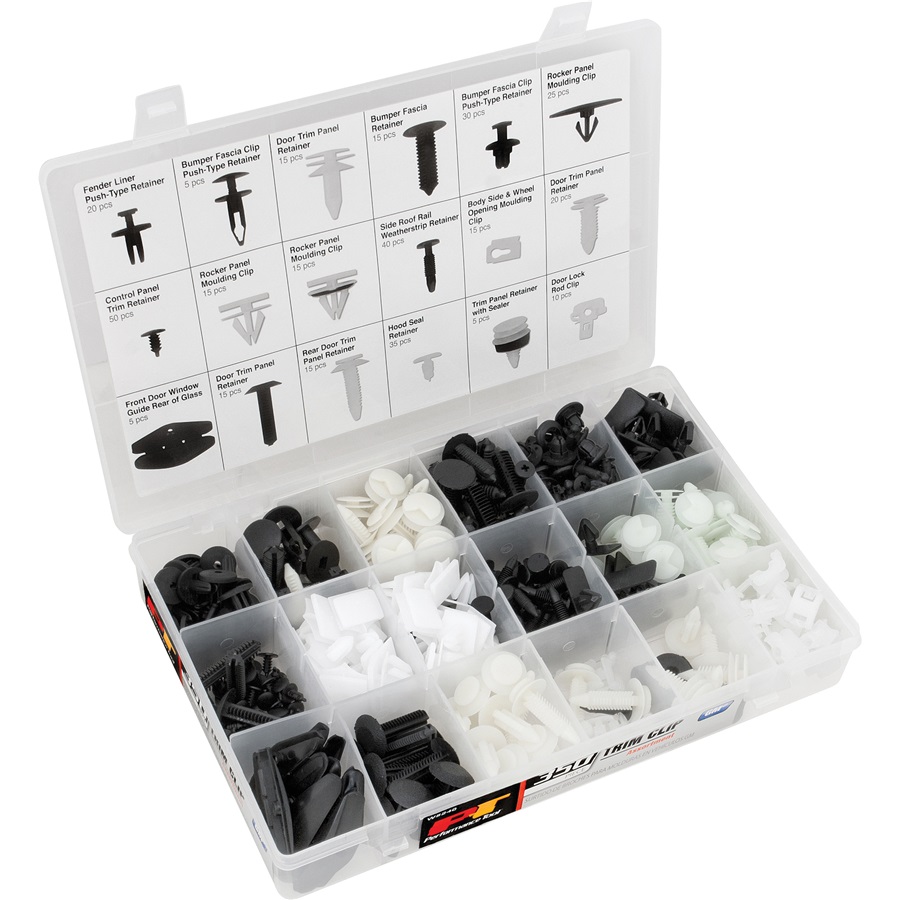 Performance Tool® 350-Pc GM Trim Clip Assortment