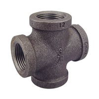 4-Way Cross, 3/4" pipe thread