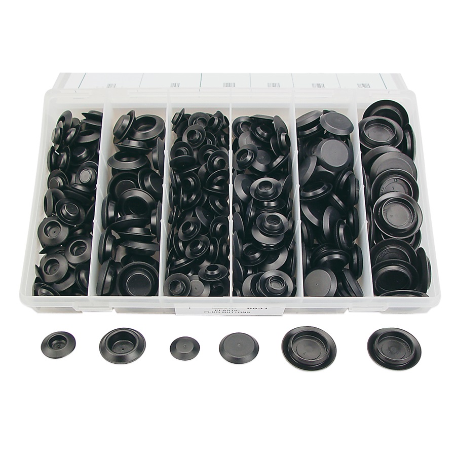 305-Pc Plastic Plug Button Assortment