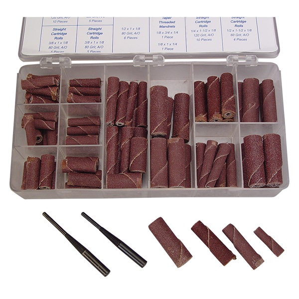 TP Tools® 92-Pc Cartridge Roll Kit