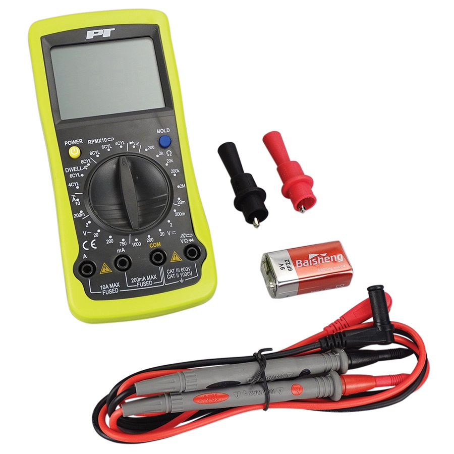 Deluxe Digital Automotive Multimeter