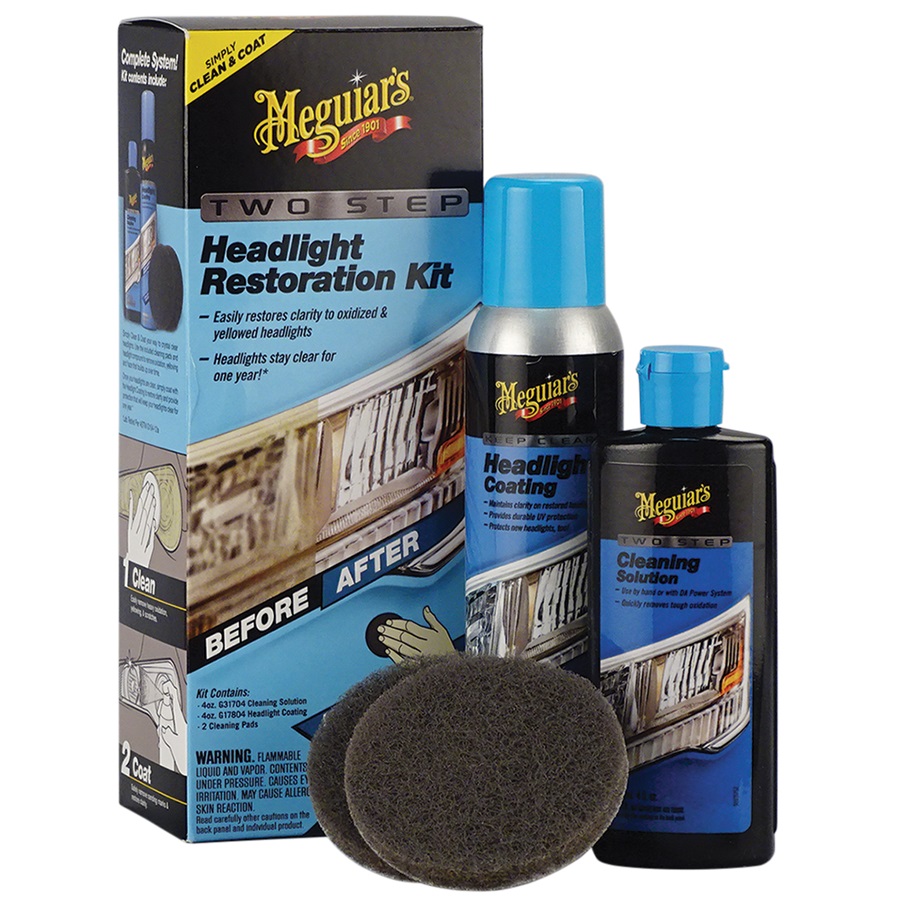 Meguiar's® Two Step Headlight Restoration Kit