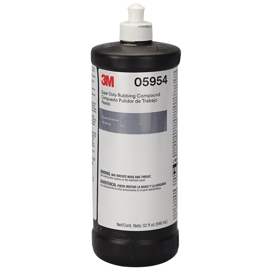 3M Super Duty Rubbing Compound – Quart (32 Fl Oz), Machine Polish, Part 5954
