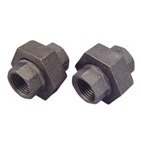 Union, 1/2" pipe thread, 2 pk