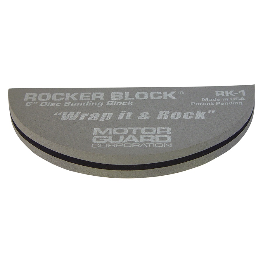 Motor Guard Rocker Block® 6" Disc Sanding Block